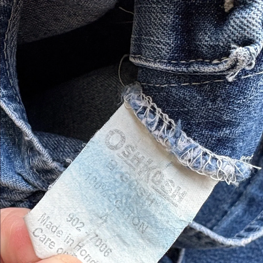 VTG Oshkosh denim jumper 4t